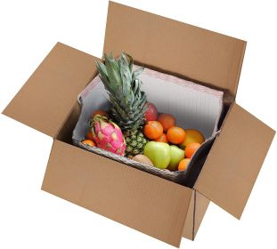 Pack of 5 Thermal Box Liners for 11 x 8.5 x 5.5 Box Size Metalized Box Liners 11 x 8 1/2 x 5 1/2 Foil Insulated Liners with Gusseted Bottom Adhes
