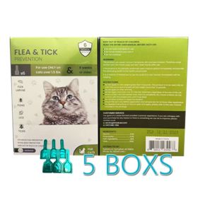 Flea and Tick Drops Prevention for Cat Topical Drops